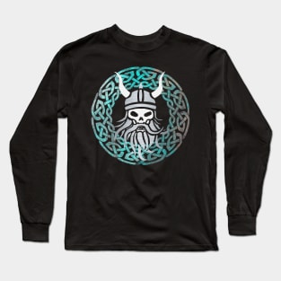 Viking Skull Long Sleeve T-Shirt